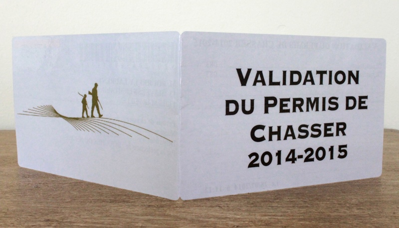 Validation permis de chasser 2014 2015